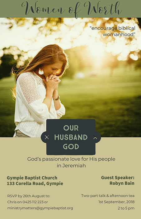 Women of Worth 2018 – Second Talk